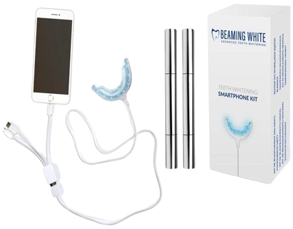 Beaming White Smartphone Whitening Kit